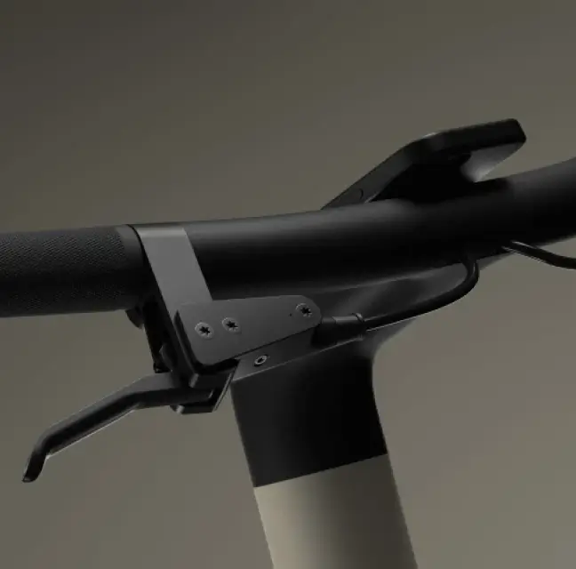 Bike with phone, that has special app