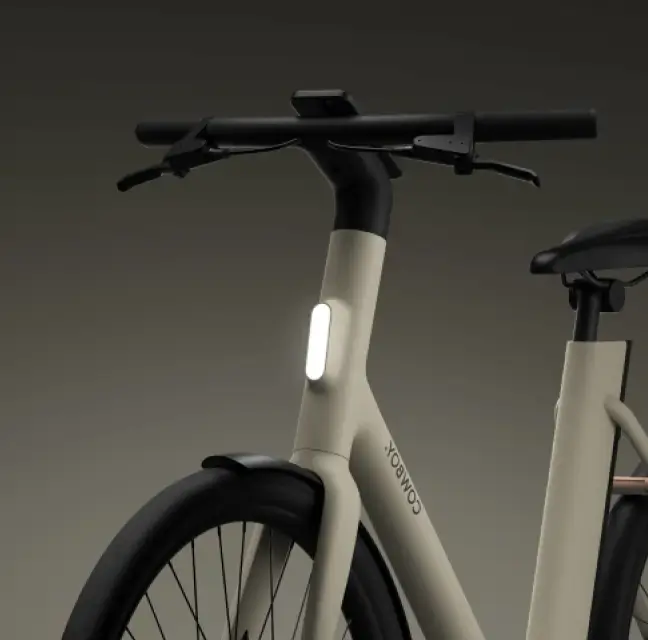 Bike with phone, that has special app